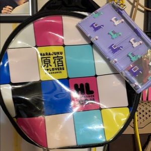 Llama 🦙 phone purse, and Harajuku lovers bag!